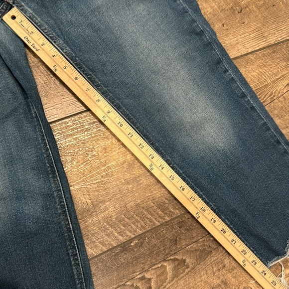 Levi's Men's 541 Athletic Taper Jeans Raw Hem Medium Wash Size 40x30 - Picture 3 of 6